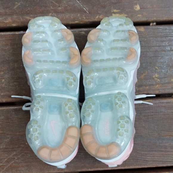RARE Women's Nike Vapor Max Plus Bleached Coral sneakers sz 8.5 M - Picture 8 of 11